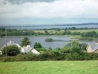 Vista del lago Lough Ree